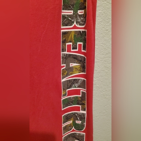 💚5/$25 Real Tree Pink Graphic Lounge Pants Size Small - Picture 3 of 3